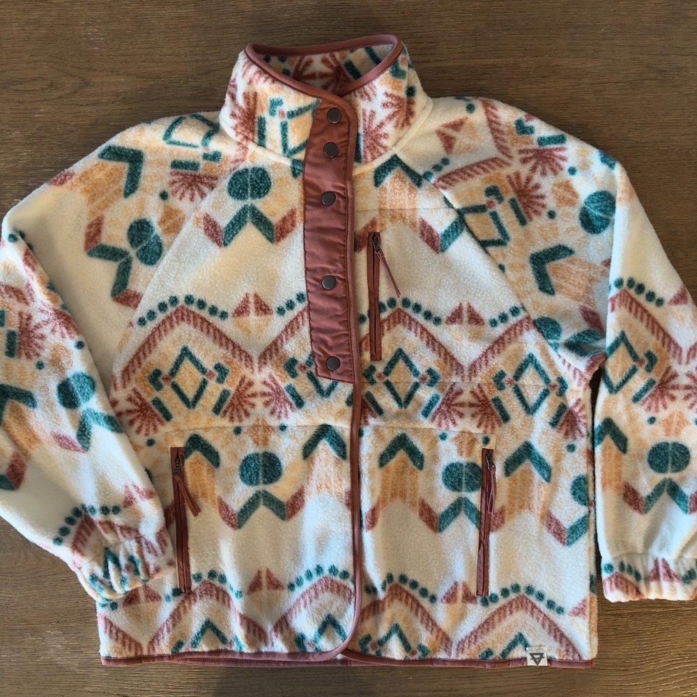 NEW Liv Outdoor Insulating Fleece Dusk‎ Jacket/Shacket-Cedarwood Folklore-Size M
